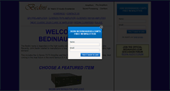 Desktop Screenshot of bediniaudio.com